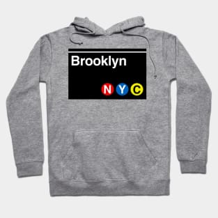 Brooklyn Subway Sign Hoodie